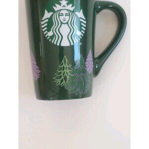 Starbucks 2020 Tall Mug Coffee Cup 16 oz Green Christmas Tree
